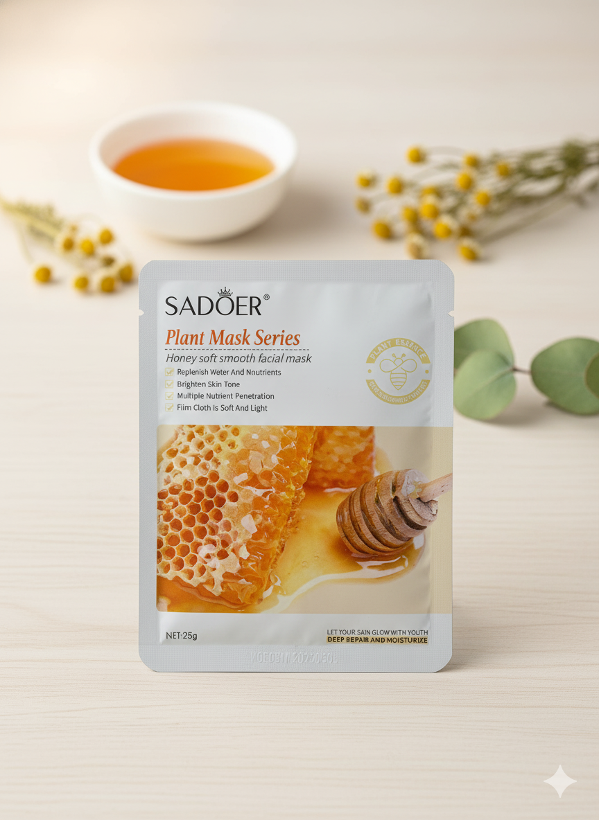 Plant Mask Series | Honey Soft Smooth Facial Mask