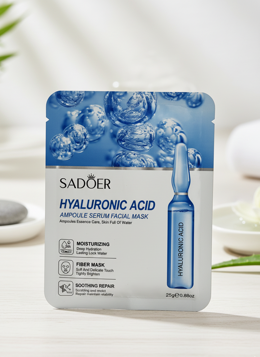 HYALURONIC Acid | Ampoule Serum Facial Mask
