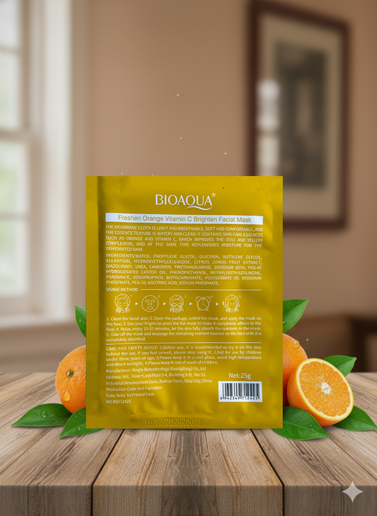 Freshen Orange | Vitamin C Brighten Facial Mask